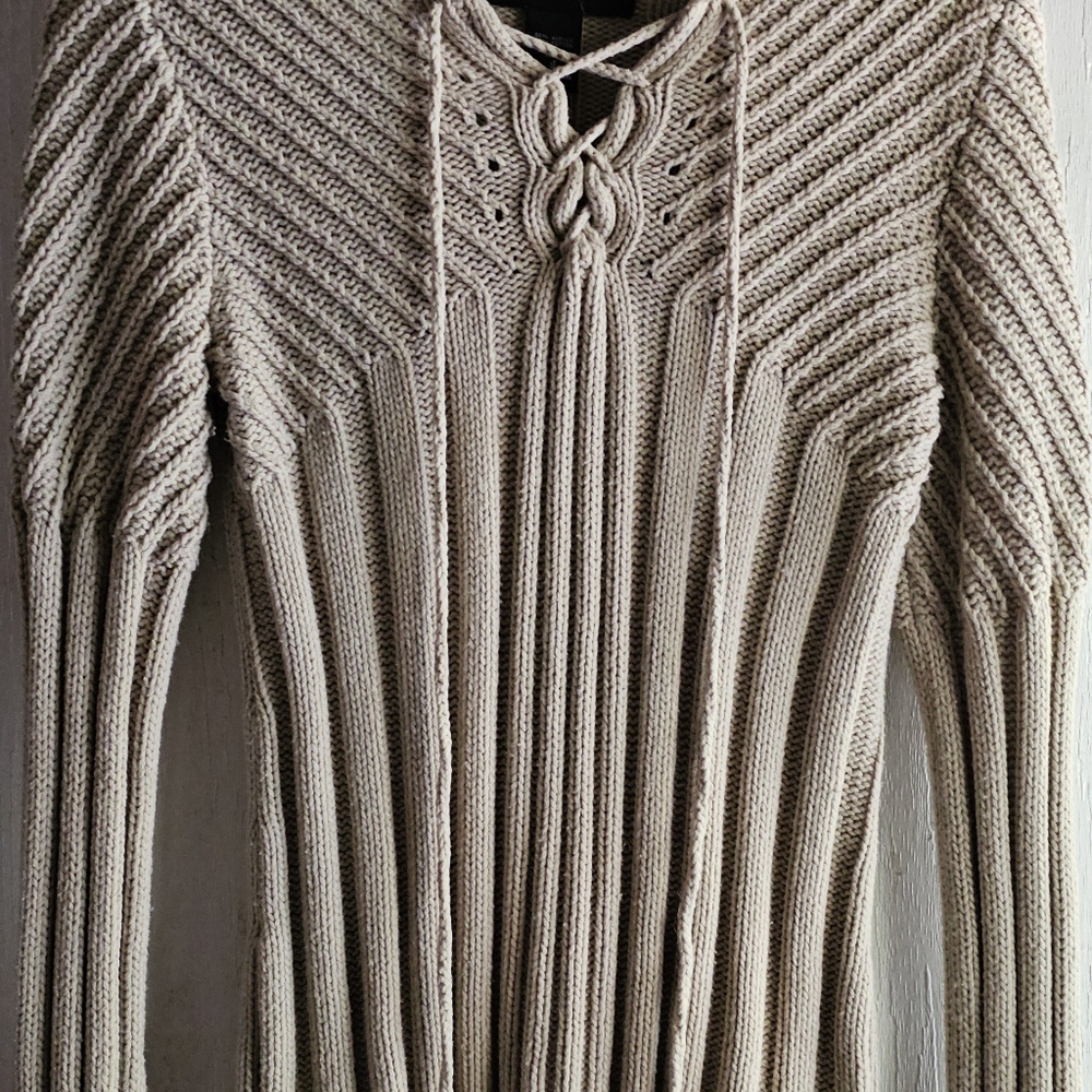 "Express" size S Sweater/Top...Tan/Beige
